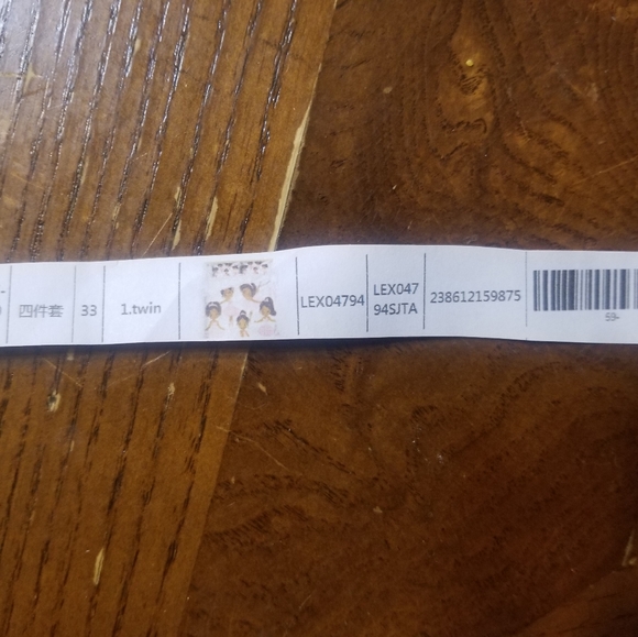 New Princess ballerina 4 piece twin bedding set - Picture 10 of 15